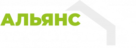 лого Альянс Агро для тёмного фона
